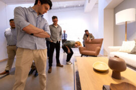 Looking Local: Furniture Design Competition Carries UW-Stout Students’ Work from Classroom to Catalog