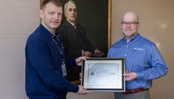 Looking Local: UW-Stout Honored for Strong Support of Employees in National Guard and Reserve