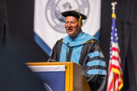 Looking Local: Congrats, Grads! Distinguished Alum Delivers Speech at UW STOUT