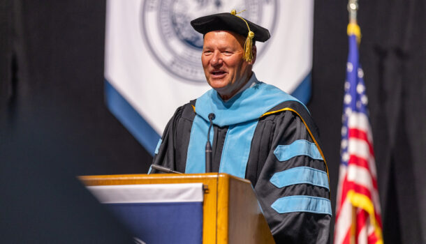 Looking Local: Congrats, Grads! Distinguished Alum Delivers Speech at UW STOUT