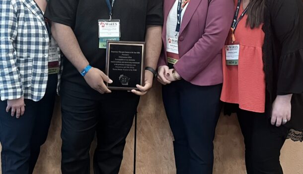 Looking Local: CVTC Grad Named State RT Student of the Year