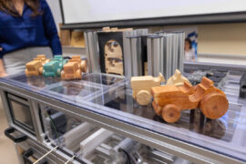 Looking Local: UW-Stout Engineering Seniors Design Portable Toy Tractor Manufacturing Machine