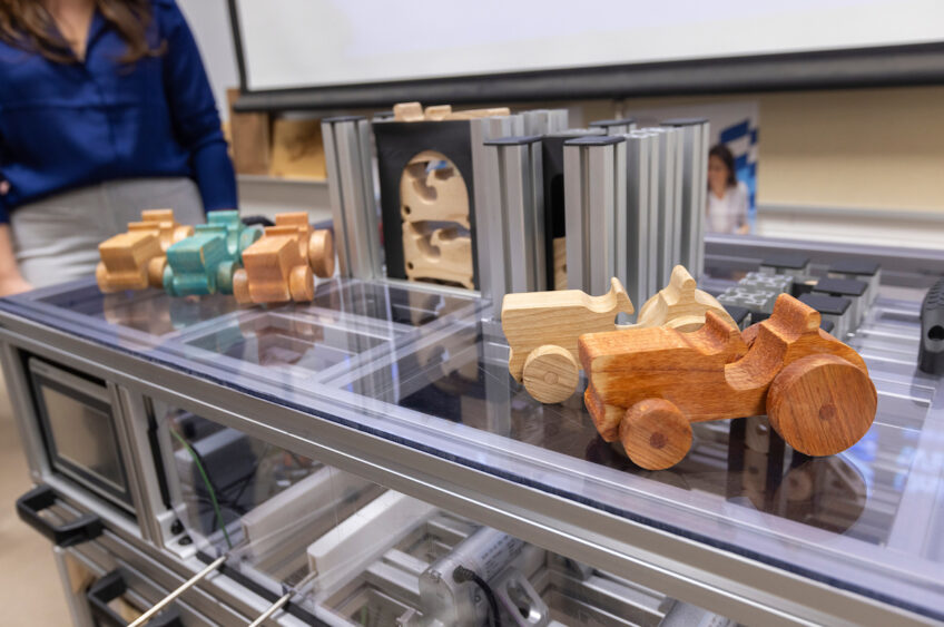 Looking Local: UW-Stout Engineering Seniors Design Portable Toy Tractor Manufacturing Machine