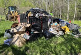 Looking Local: Dunn County Treatment Court Participants Mark National Treatment Court Month With Community Cleanup