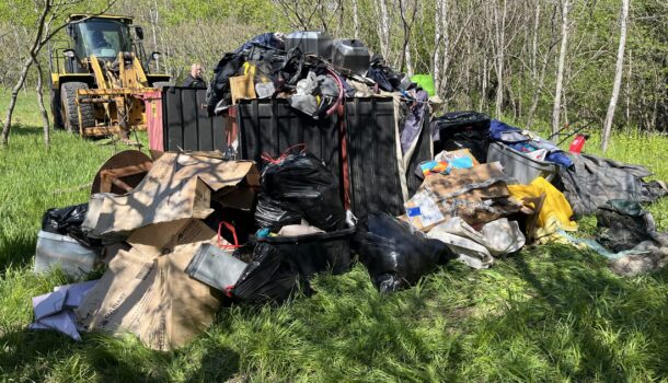 Looking Local: Dunn County Treatment Court Participants Mark National Treatment Court Month With Community Cleanup